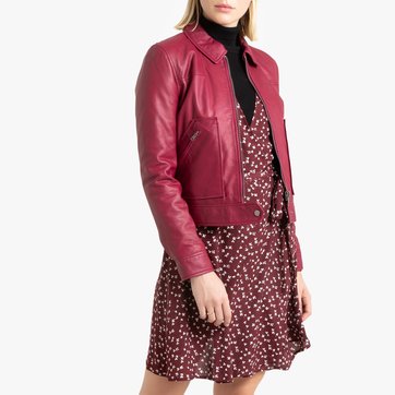 Cazadora de piel LA REDOUTE COLLECTIONS