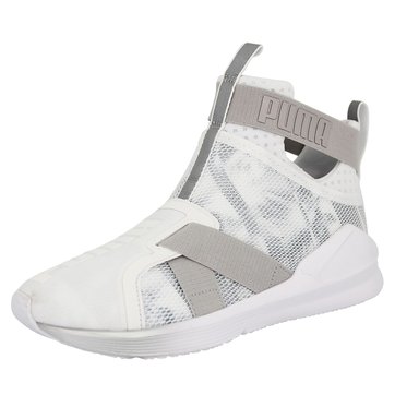 puma montante blanche