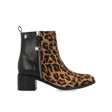Botines de piel de dos materias Koyuk GIOSEPPO