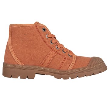 chaussure montante en toile