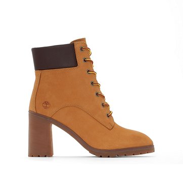 bottines femme couleur moutarde