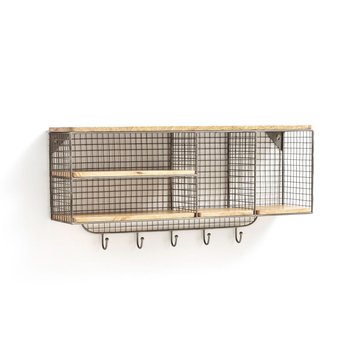étagère Murale Bois Métal La Redoute