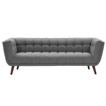 Canape Gris Pied Bois La Redoute