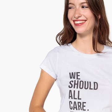T-shirt, We should all care LA REDOUTE COLLECTIONS