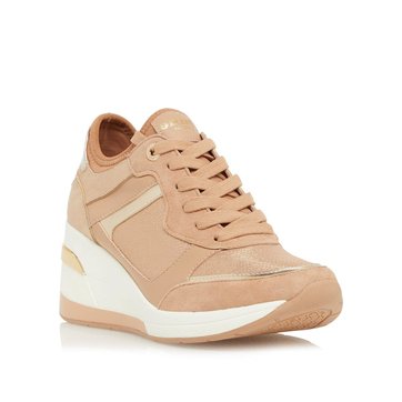 basket cuir marron femme