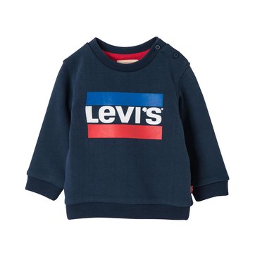 Sweat de gola redonda, em moletão, 6 meses-2 anos LEVI'S KIDS