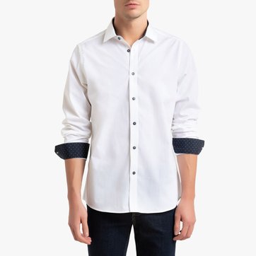 chemise blanche homme cintrée