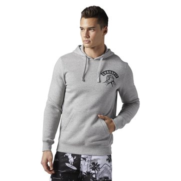 sweat reebok crossfit homme argent