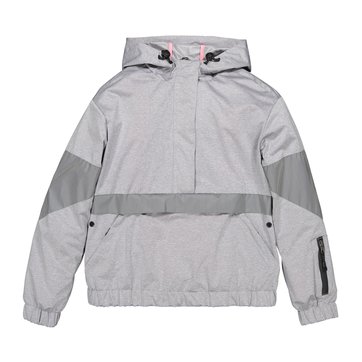 Womens Back Slogan Design Camo Print Hooded Raincoat Showerproof Jacket 8-16