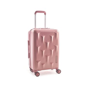 grande valise rose gold