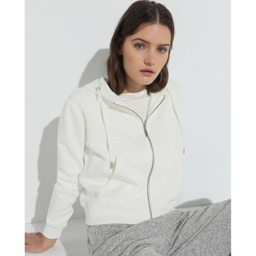 veste en sweat zippée femme