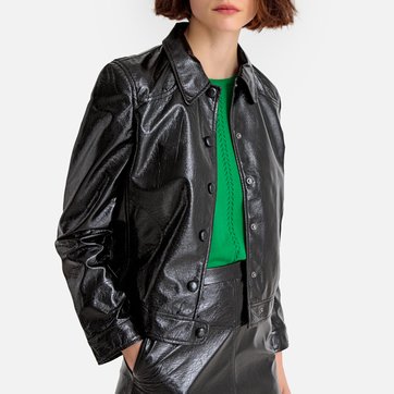 Kurzjacke in Lederoptik LA REDOUTE COLLECTIONS