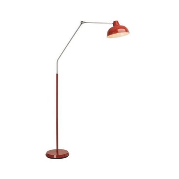 Lampadaire rouge | La Redoute Lampadaire en métal curve Leitmotiv | La Redoute