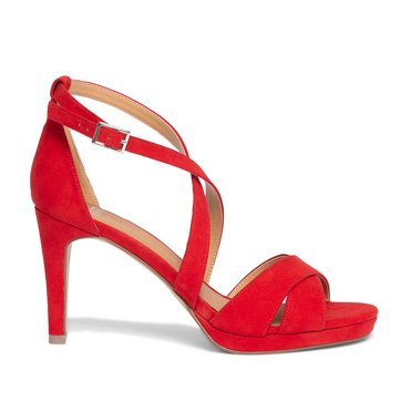 talon femme rouge