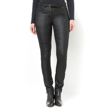 Pantalón recto con revestimiento stretch ANNE WEYBURN
