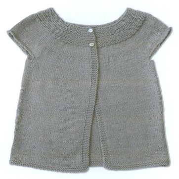 CARREMENT BEAU Manteau Tricot Laine et Coton Bebe Couche