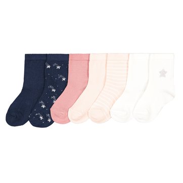 Lote de 7 pares de calcetines 15/18-23/26 LA REDOUTE COLLECTIONS