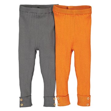 2er-Pack Leggings aus Rippmaterial, 3 Monate - 4 Jahre LA REDOUTE COLLECTIONS