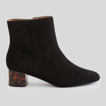 boots leopard monoprix