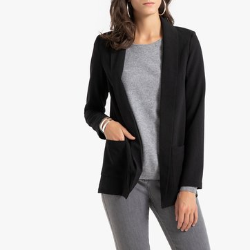 Blazer aus fliessendem Crêpe ANNE WEYBURN