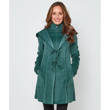 Veste velours cotelé bleu marine femme clearance