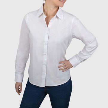 Chemisier Blanc Cintre Femme La Redoute