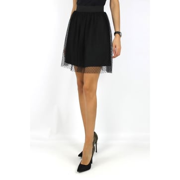 Jupe Noire En Coton 1.2.3 – Taille 40 – Ample – Neuf