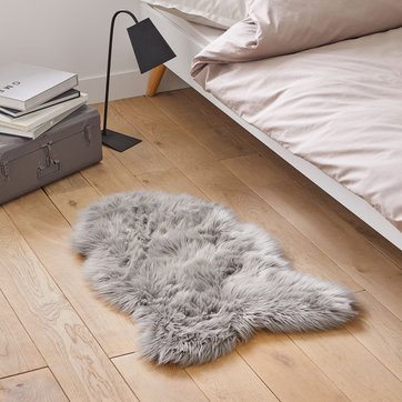 Tapis Mouton Gris La Redoute