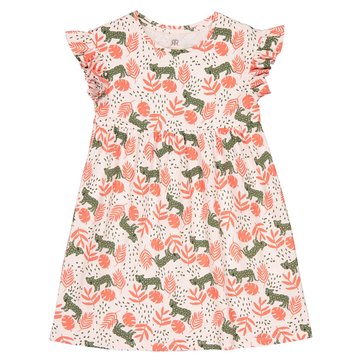 Robe imprimée manches courtes 3,12 ans Robe imprimée manches courtes 3,12 ans