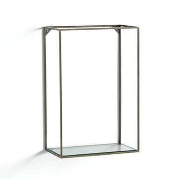 Vertikales Regal Oshota, Metall/Glas AM.PM