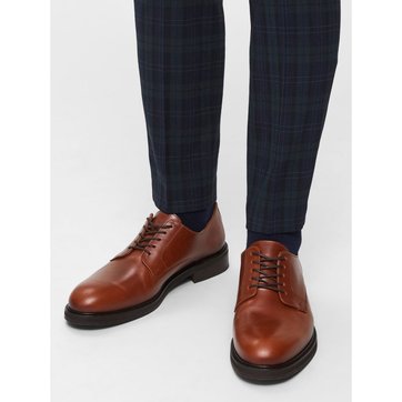 chaussures couleur cognac