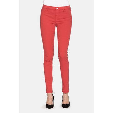 Jean skinny femme rouge | La Redoute