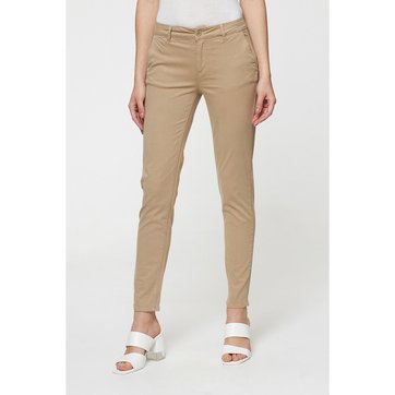 Pantalon Skinny Beige Femme La Redoute