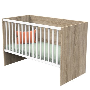 Lit Bebe Lit Evolutif A Sommier A Barreaux Sauthon La Redoute