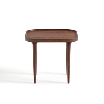 Flacher Tisch Magosia, Nussbaum massiv, kleines Modell AM.PM