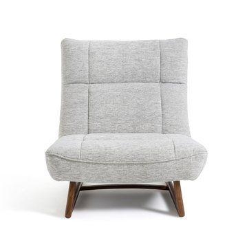 Niedriger Sessel Lafar, meliert, Bouclé AM.PM