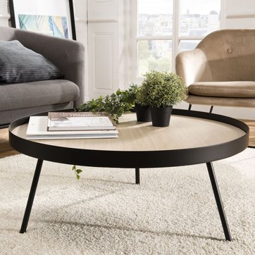 Table Basse Originale Bois Massif La Redoute