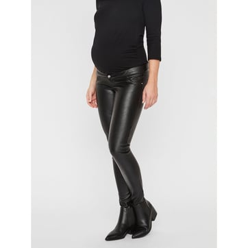 Pantalon Boho Femme Noir à Dentelle - Taille M, Neuf Sans étiquettes