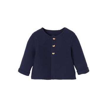 Gilet Bleu Marine Bebe Fille La Redoute