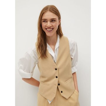 gilet costume femme