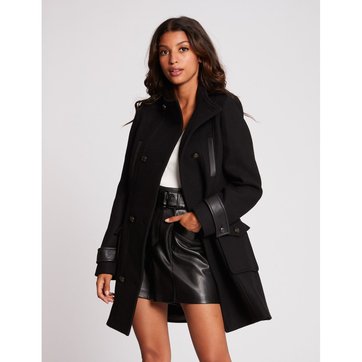 manteau matelasse noir femme coupe droite manteau matelasse noir femme coupe droite