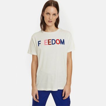 T-shirt de mangas curtas, bordados COMPANIA FANTASTICA
