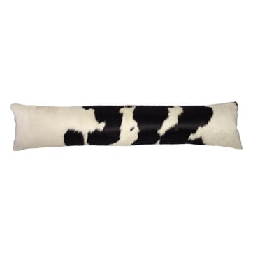 Boudin De Porte Anti-courant D'air En Forme De Vache Highland - Rouge/Marron, 85 Cm, Polaire Doux - 6