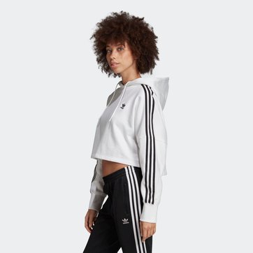 pull adidas blanc femme