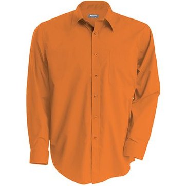 chemise homme orange