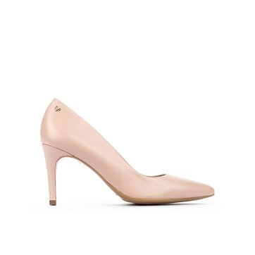 escarpins femme rose poudré