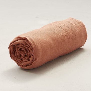 Drap Housse Terracotta La Redoute