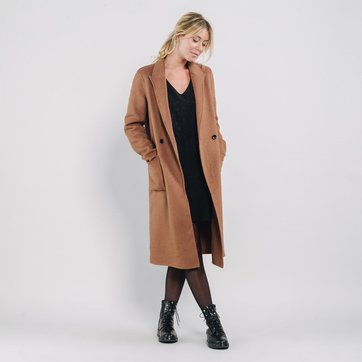 Manteau 34 femme camel | La Redoute Camel coat femme | La Redoute
