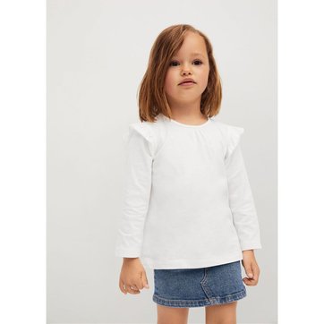 T Shirt Blanc Bebe La Redoute