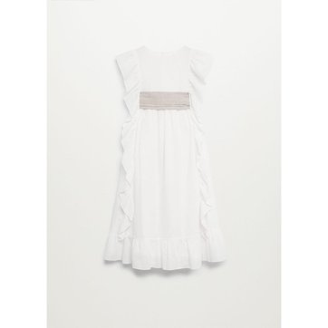 robe mango blanche